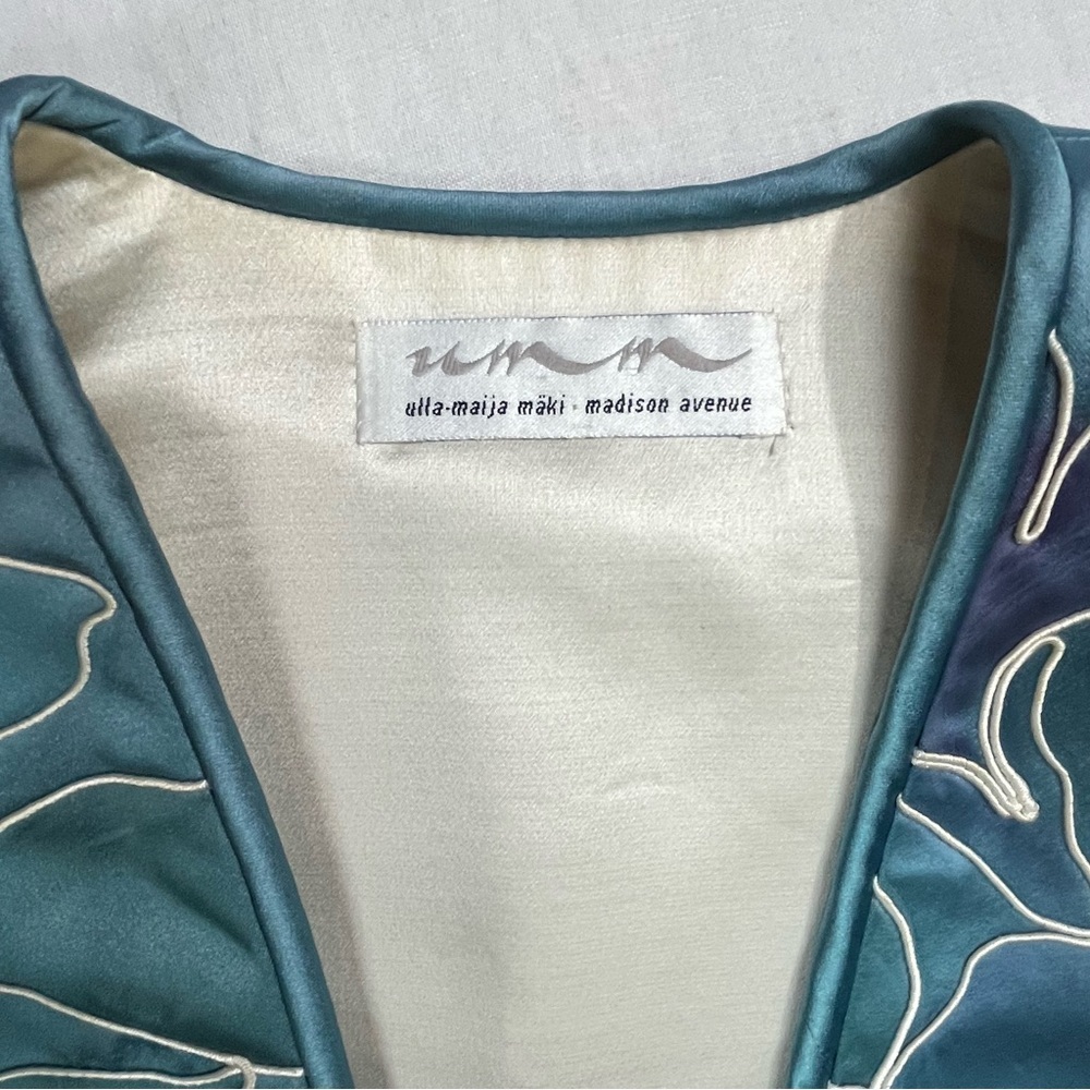 Ulla Maija Maki Silk Hand Painted Kimono - Picture 12 of 16